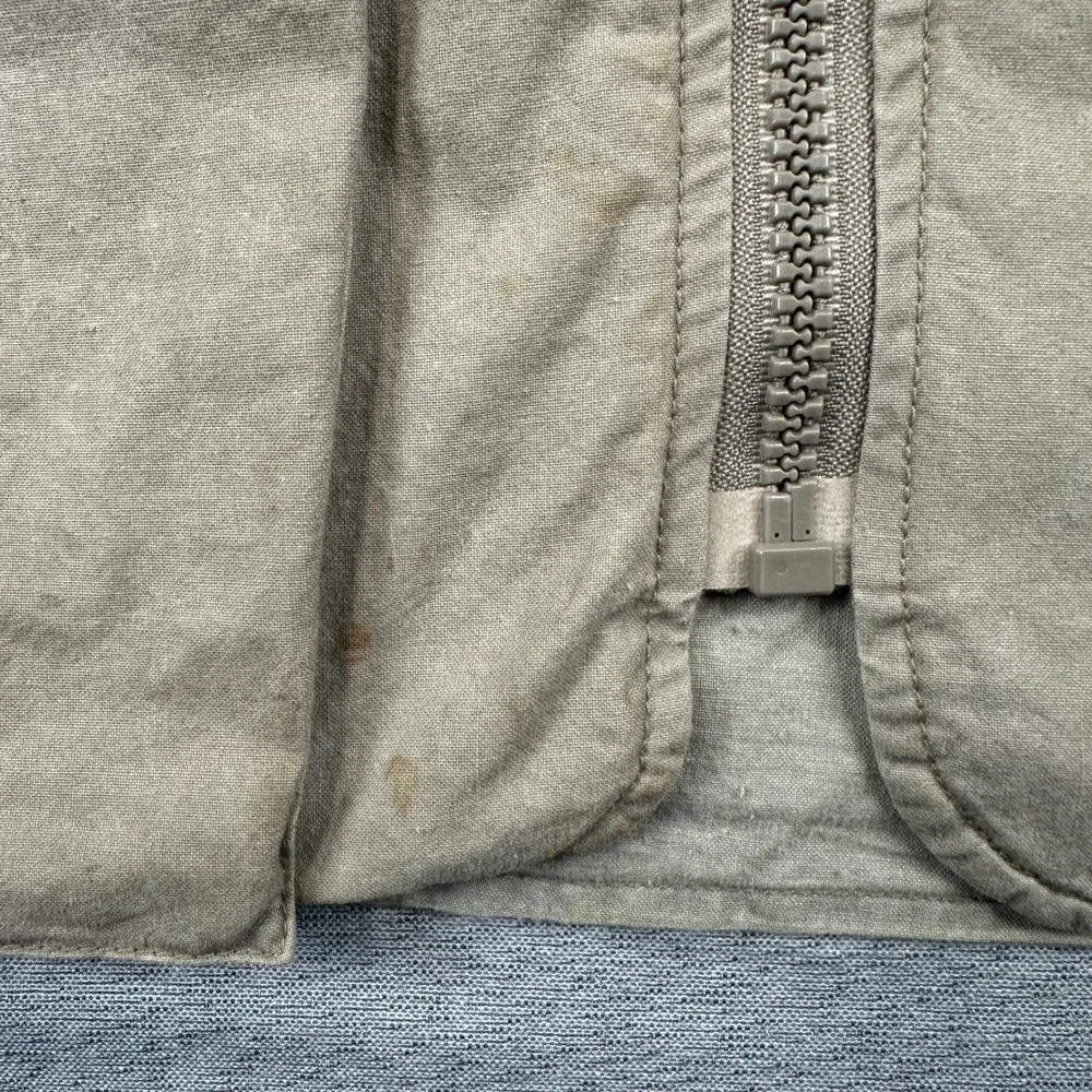 RARE 80s VTG Banana Republic Safari Vest XL Khaki Multi Pocket Tactical
